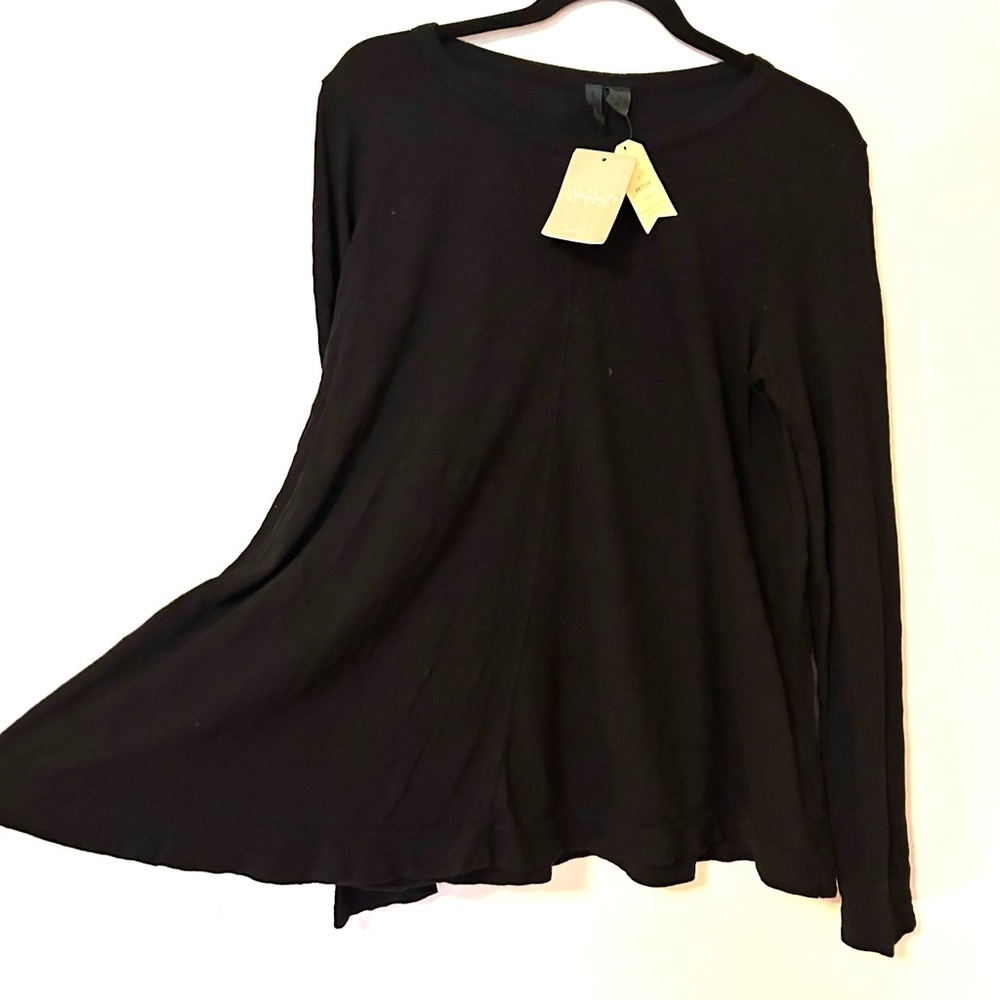 NWT Anthropologie Long Sleeve Tee Left of Center